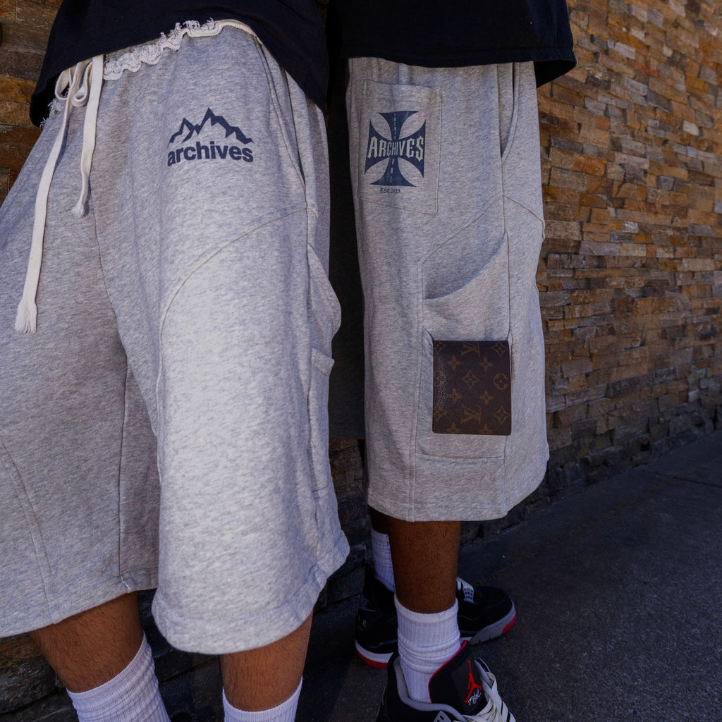 Utility Shorts v2 "Heather Grey"